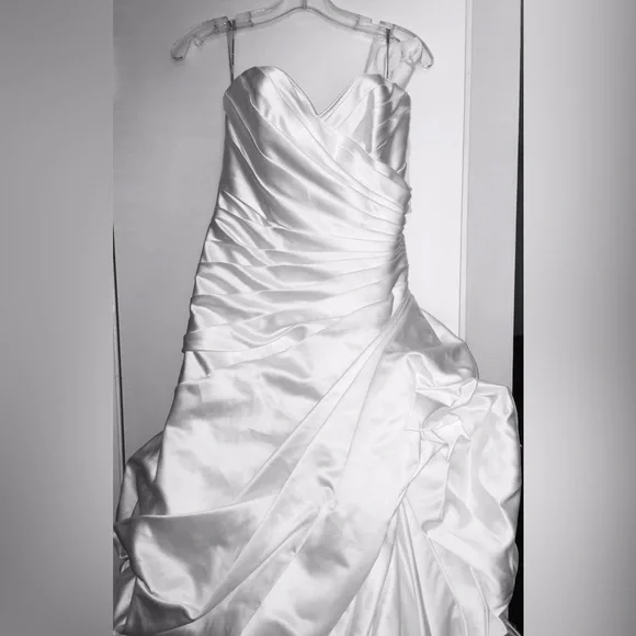 Sottero and Midgley by Maggie Sottero Kingsley Bridal Wedding Gown Dress sz 12 - Picture 7 of 8